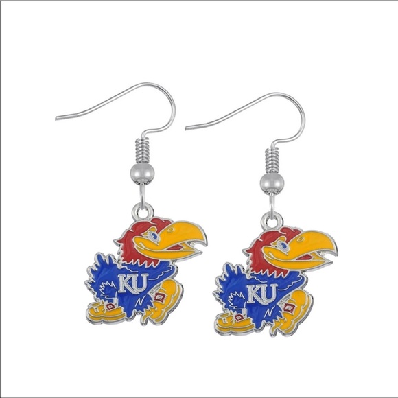 Jewelry - 🆕KU Jayhawks Earrings